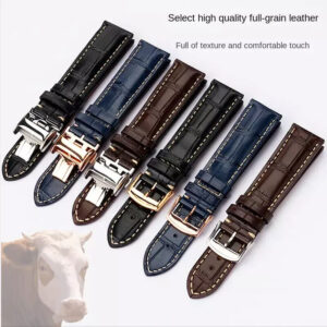 Genuine Leather Strap Band Fit for Longines Masters Collection L2/L3/L4 Watch