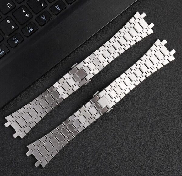 26mm Stainless Steel Strap Bracelet Fit for AP Audemars Piguet Royal Oak Watch