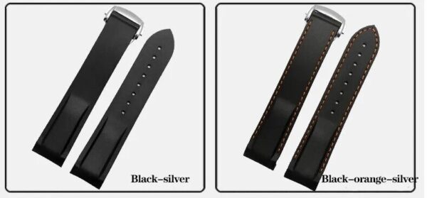 Curved Rubber Strap fit for Omega Seamaster Speedmaster Moonswatch & Tudor Watch