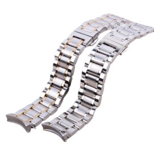 14-21mm Stainless Steel Bracelet Fit Longines L2 L4 Master Collection Watch