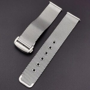 Stainless Steel Milanese Mesh Bracelet Strap for Omega Bond 007 Seamaster Watch