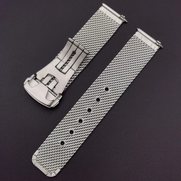 Stainless Steel Milanese Mesh Bracelet Strap for Omega Bond 007 Seamaster Watch