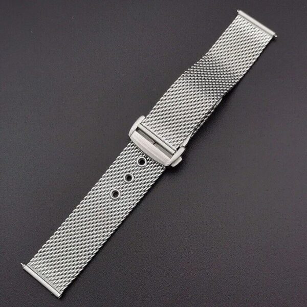 Stainless Steel Milanese Mesh Bracelet Strap for Omega Bond 007 Seamaster Watch