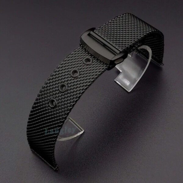 Stainless Steel Milanese Mesh Bracelet Strap for Omega Bond 007 Seamaster Watch