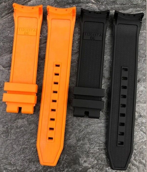 21/22mm Silicone Rubber Watch Band Strap for Tissot Seastar T120 Series Diver