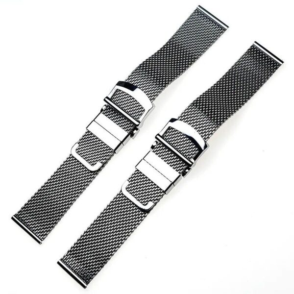 Stainless Steel Milanese Mesh Bracelet Strap for Omega 007/Seamaster 300M Watch