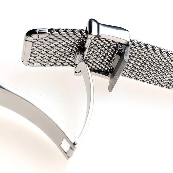 Stainless Steel Milanese Mesh Bracelet Strap for Omega 007/Seamaster 300M Watch