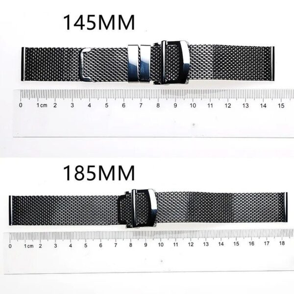 Stainless Steel Milanese Mesh Bracelet Strap for Omega 007/Seamaster 300M Watch