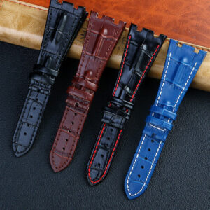 28mm Genuine Leather Strap for AP Audemars Piguet Royal Oak Offshore Watch