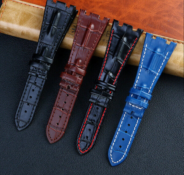 28mm Genuine Leather Strap for AP Audemars Piguet Royal Oak Offshore Watch