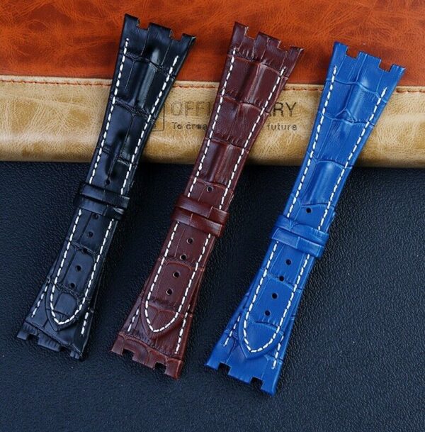 28mm Genuine Leather Strap for AP Audemars Piguet Royal Oak Offshore Watch