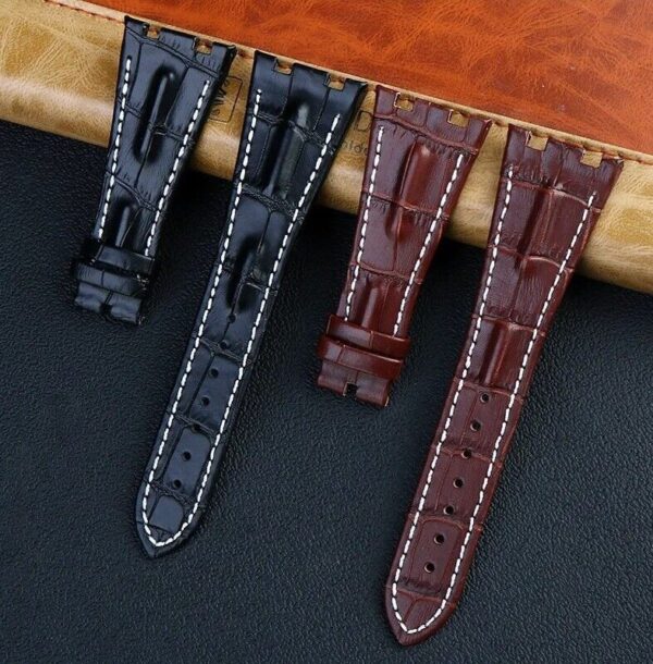 28mm Genuine Leather Strap for AP Audemars Piguet Royal Oak Offshore Watch