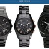Ceramic & Stainless Steel Strap for Armani AR1451 AR1452 AR1400 AR1410 Watch - Image 2