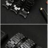 Ceramic & Stainless Steel Strap for Armani AR1451 AR1452 AR1400 AR1410 Watch - Image 5
