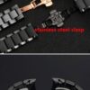 Ceramic & Stainless Steel Strap for Armani AR1451 AR1452 AR1400 AR1410 Watch - Image 6