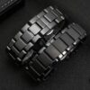Ceramic & Stainless Steel Strap for Armani AR1451 AR1452 AR1400 AR1410 Watch - Image 7