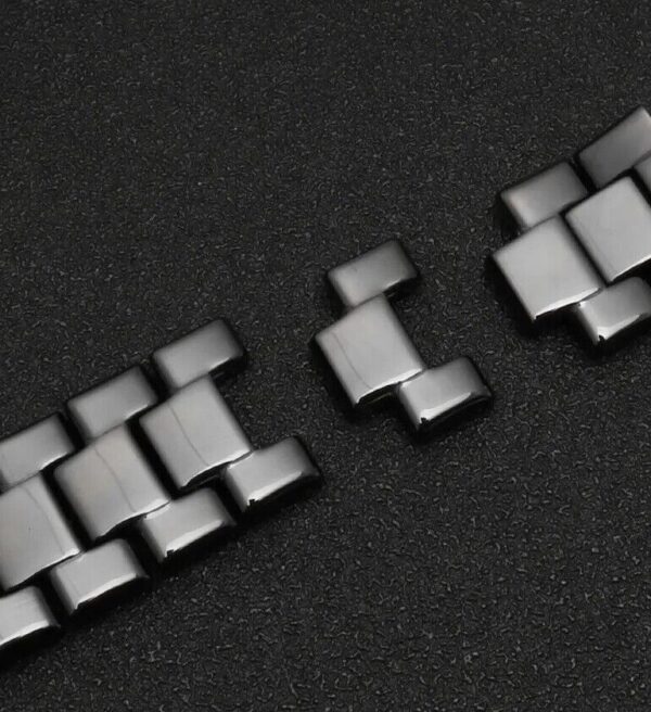 Ceramic & Stainless Steel Strap for Armani AR1451 AR1452 AR1400 AR1410 Watch