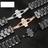Ceramic & Stainless Steel Strap for Armani AR1451 AR1452 AR1400 AR1410 Watch - Image 13