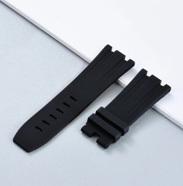 28mm Rubber Strap Band Fit for AP Audemars Piguet Royal Oak 15710 26470 Watch