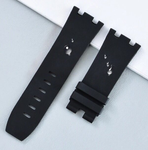 28mm Rubber Strap Band Fit for AP Audemars Piguet Royal Oak 15710 26470 Watch