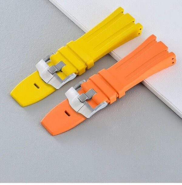 28mm Rubber Strap Band Fit for AP Audemars Piguet Royal Oak 15710 26470 Watch