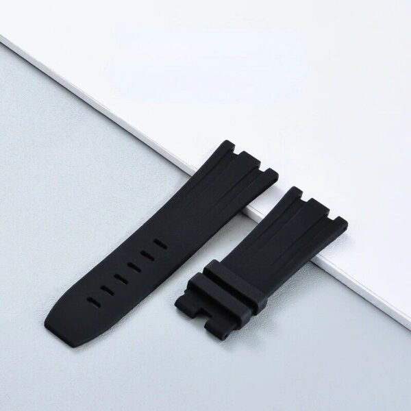 28mm Rubber Strap Band Fit for AP Audemars Piguet Royal Oak 15710 26470 Watch