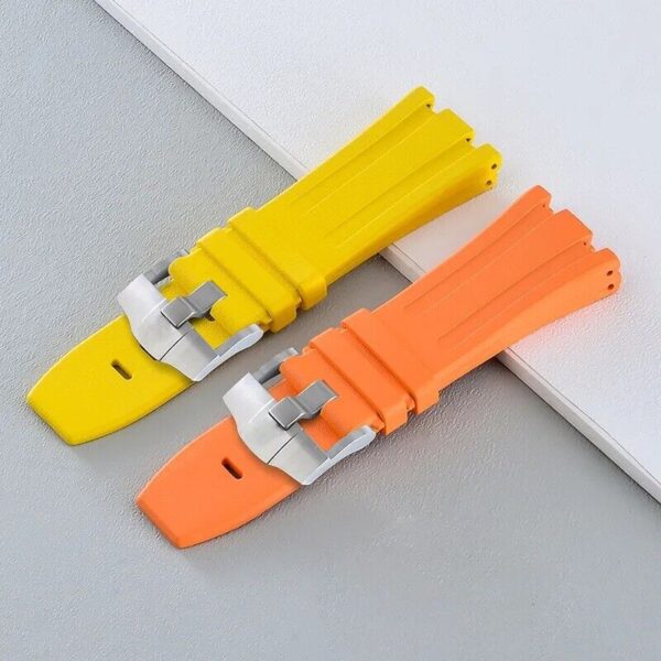 28mm Rubber Strap Band Fit for AP Audemars Piguet Royal Oak 15710 26470 Watch