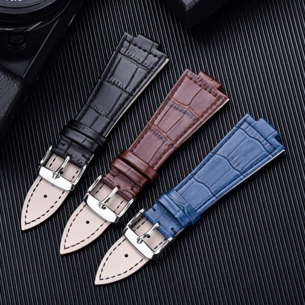 26x12mm Genuine Cowhide Leather Watch Band Strap for Tissot PRX T137.407/410