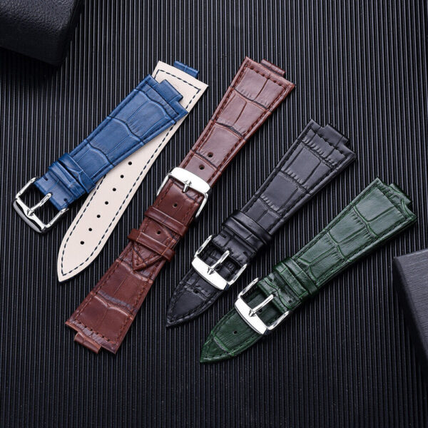 26x12mm Genuine Cowhide Leather Watch Band Strap for Tissot PRX T137.407/410