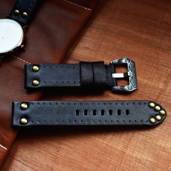 Replacement Strap for Panerai Watch  Genuine leather Band 18 20 22 24mm Brushed