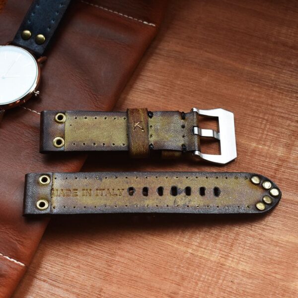 Replacement Strap for Panerai Watch  Genuine leather Band 18 20 22 24mm Brushed