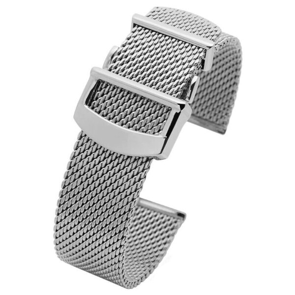 Stainless Steel Milanese Mesh Strap fit IWC Pilot/Portofino/Portugieser Watch