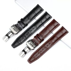 Genuine Leather Strap Band Fit for IWC Pilot/Portugieser/Portofino Watch