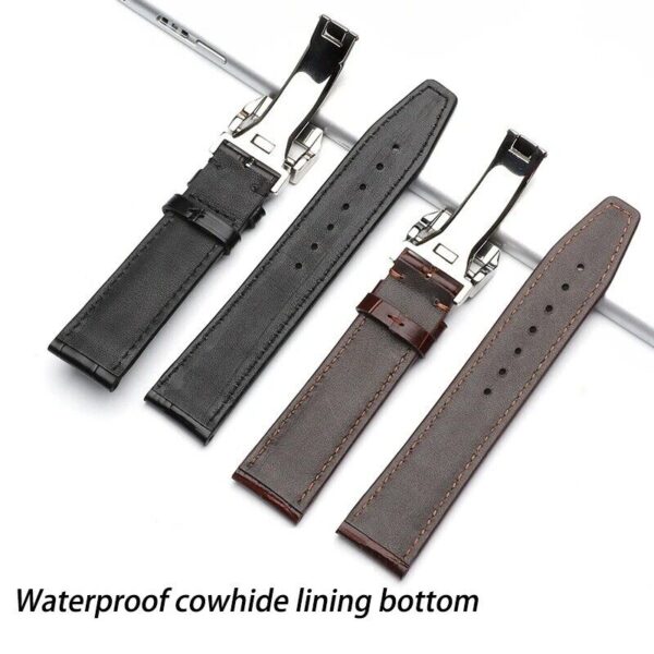 Genuine Leather Strap Band Fit for IWC Pilot/Portugieser/Portofino Watch