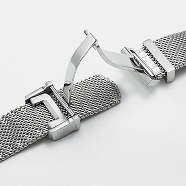 Stainless Steel Milanese Mesh Strap fit IWC Pilot/Portofino/Portugieser Watch