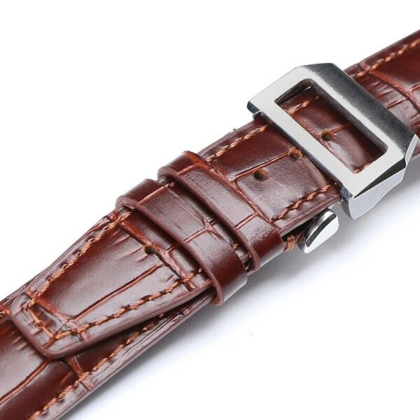 Genuine Leather Strap Band Fit for IWC Pilot/Portugieser/Portofino Watch