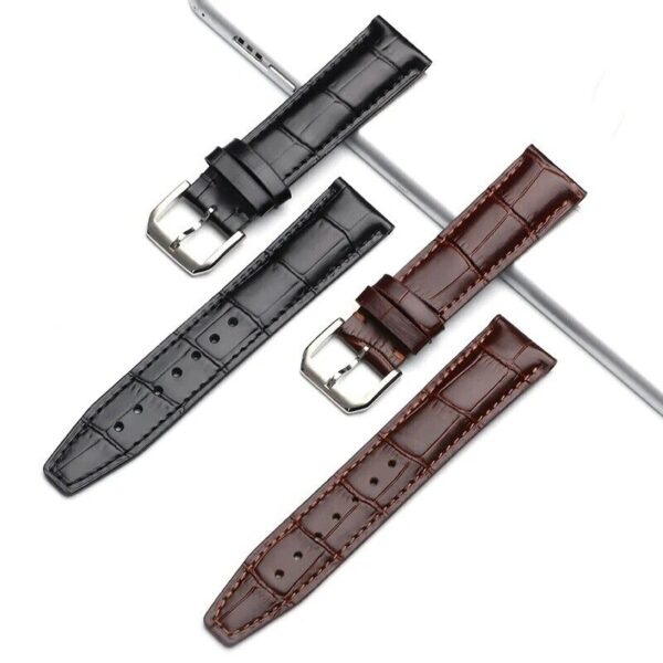 Genuine Leather Strap Band Fit for IWC Pilot/Portugieser/Portofino Watch