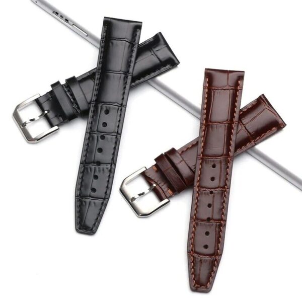 Genuine Leather Strap Band Fit for IWC Pilot/Portugieser/Portofino Watch