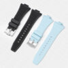 26x12mm Silicone Rubber Watch Band Strap for Tissot PRX T137.407/T137.410 - Image 7