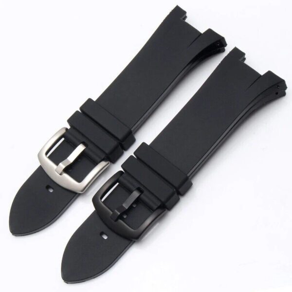 31x14mm Rubber Strap for Armani AX1803 AX1802 AX1050 Watch Silicone Band