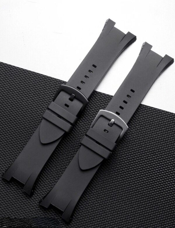 31x14mm Rubber Strap for Armani AX1803 AX1802 AX1050 Watch Silicone Band