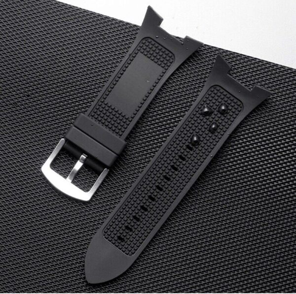 31x14mm Rubber Strap for Armani AX1803 AX1802 AX1050 Watch Silicone Band