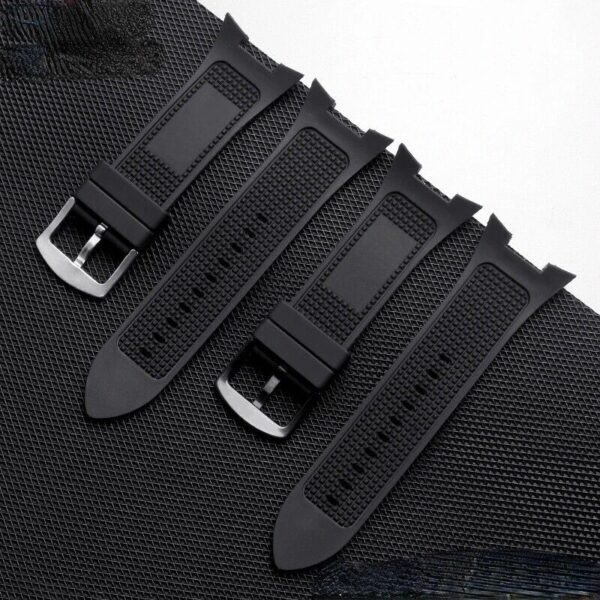 31x14mm Rubber Strap for Armani AX1803 AX1802 AX1050 Watch Silicone Band