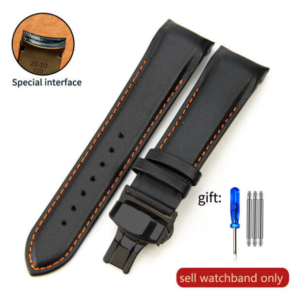 22/23/24mm Genuine Leather Watch Band Strap for Tissot COUTURIER T035 Series