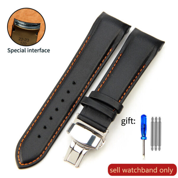 22/23/24mm Genuine Leather Watch Band Strap for Tissot COUTURIER T035 Series