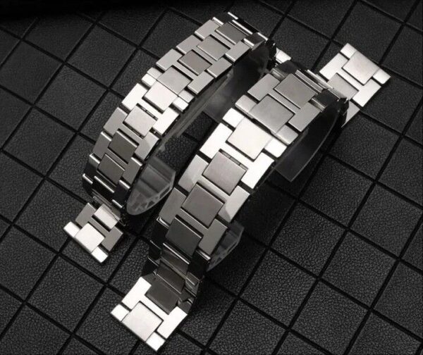 16-23mm Stainless Steel Bracelet Strap for Cartier Tank Solo Watch