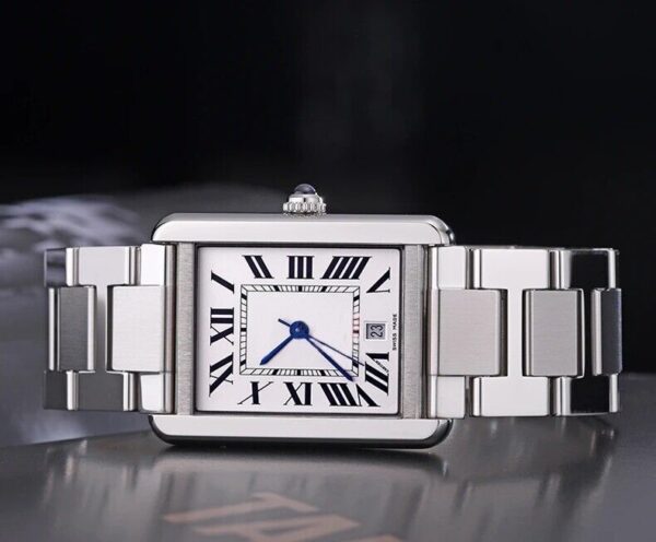 16-23mm Stainless Steel Bracelet Strap for Cartier Tank Solo Watch