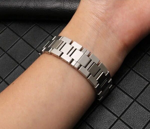 16-23mm Stainless Steel Bracelet Strap for Cartier Tank Solo Watch