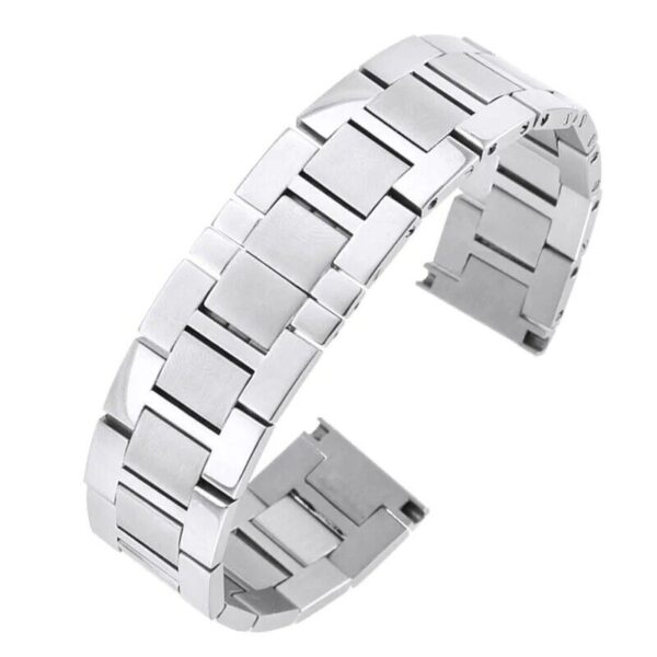 16-23mm Stainless Steel Bracelet Strap for Cartier Tank Solo Watch