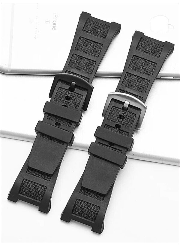 30x16mm Silicone Rubber Strap Band Fit for IWC Iw376505 Iw323601 Engineer Watch